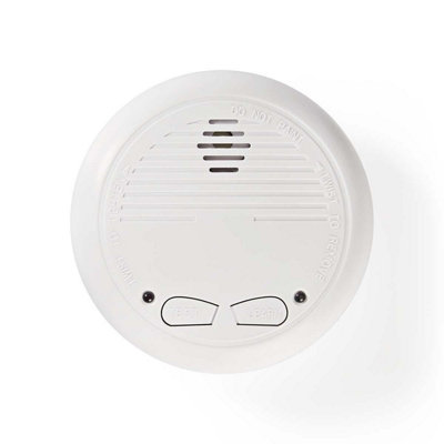 Inter-Connectable Wireless Battery Operated Photo Electric Smoke Detectors Fire Alarm EN14604 433Mhz Batteries Included - 2 Pack