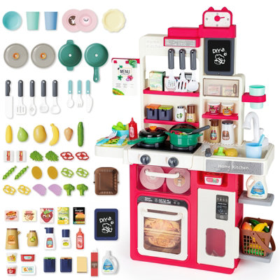 Interactive Kids Kitchen Playset with Realistic Features and ...