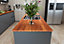 INTERBUILD Karri worktop Hybrid 2000x800x26mm, clear oiled , kitchen unit