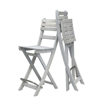 Folding chair deals stool with back