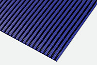 Interflex Anti-Slip Anti-Fatigue Duckboard Matting 80cm x 10m Roll Blue