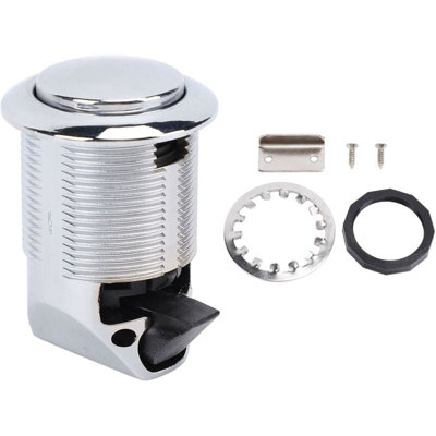 Interior Door Frame Kits Push Button Latch Embedded Enhanced Security ...
