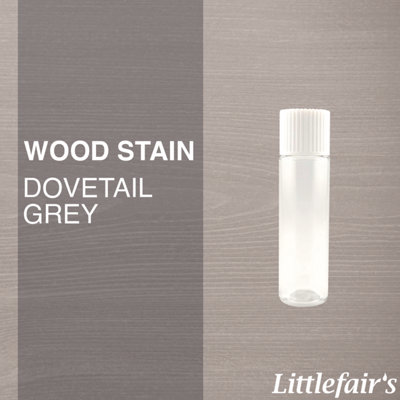 Interior & Exterior Wood Dye - Dovetail Grey 15ml Tester Pot - Littlefair's