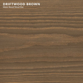 Interior & Exterior Wood Dye - Driftwood Brown 15ml Tester Pot - Littlefair's