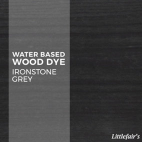 Interior & Exterior Wood Dye - Ironstone Grey 15ml Tester Pot - Littlefair's