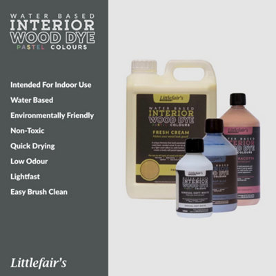 Interior Wood Dye - Blushing Beech 20ltr - Littlefair's