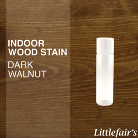 Interior Wood Dye - Dark Walnut 15ml Tester Pot - Littlefair's