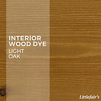 Interior Wood Dye - Light Oak 15ml Tester Pot - Littlefair's