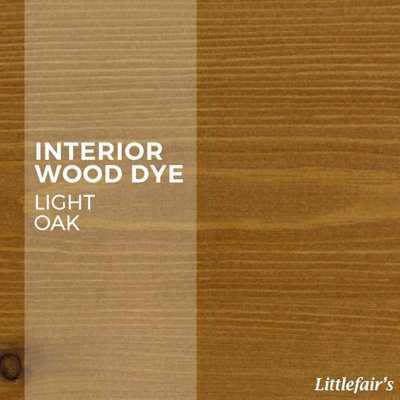 Interior Wood Dye - Light Oak 1ltr - Littlefair's