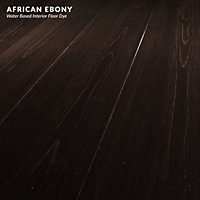 Interior Wood Floor Dye - African Ebony 5ltr - Littlefair's