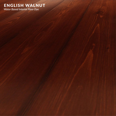 Interior Wood Floor Dye - English Walnut 2.5ltr - Littlefair's