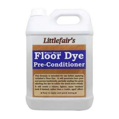 Interior Wood Floor Dye - Pre-Conditioner 5ltr - Littlefair's