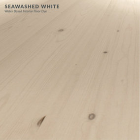 Interior Wood Floor Dye - Seawashed White 15ml Tester Pot - Littlefair's