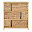 Interiors by Premier 6 Basket Drawers Natural Water Storage Unit