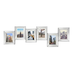Interiors by Premier 6 Photo Mirrored Multi Frame