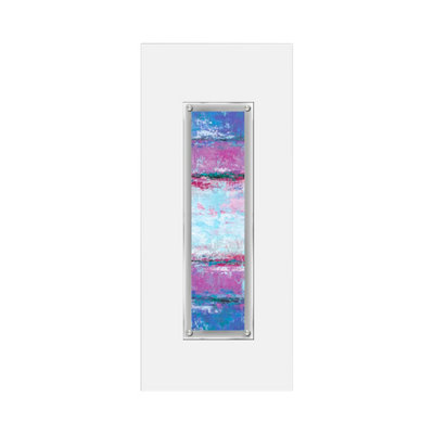 Interiors by Premier Abstract Blue 2 Framed Wall Art