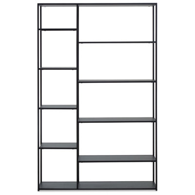 Interiors by Premier Acero Black Multi Shelf Unit | DIY at B&Q