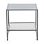 Interiors by Premier Acero Grey End Table