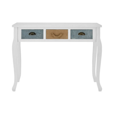 Interiors by Premier Aesthetic Console Table, Sturdy and Durable Hallway Table, Aesthetic Style Console Table with a Drawer