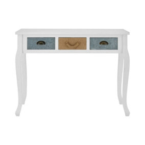 Interiors by Premier Aesthetic Console Table, Sturdy and Durable Hallway Table, Aesthetic Style Console Table with a Drawer