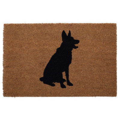 Interiors by Premier Alsatian Doormat | DIY at B&Q