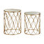 Interiors by Premier Arcana Side Tables - Set of 2