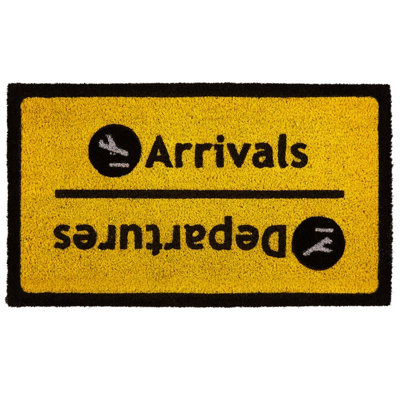 Interiors by Premier Arrival Departure Doormat