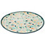 Interiors by Premier Assorted Terrazzo Tray, Versatile Round Tray, Minimalist Snack Tray, Lightweight And Compact Outdoor Tray,