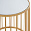 Interiors by Premier Avantis Nest of 2 Round Side Tables