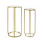 Interiors by Premier Avantis Set of 2 Tall Side Tables