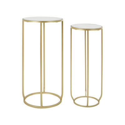 Interiors by Premier Avantis Set of 2 Tall Side Tables