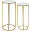 Interiors by Premier Avantis Set of 2 Tall Side Tables