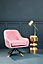 Interiors by Premier Avery Pink Velvet Chair