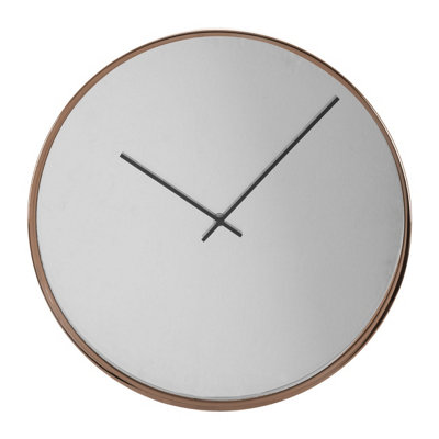 Interiors by Premier Bailie Mirror Face Wall Clock