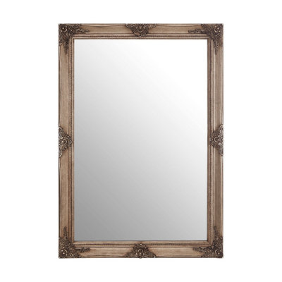 Interiors by Premier Baroque Rectangular Gold Wall Mirror