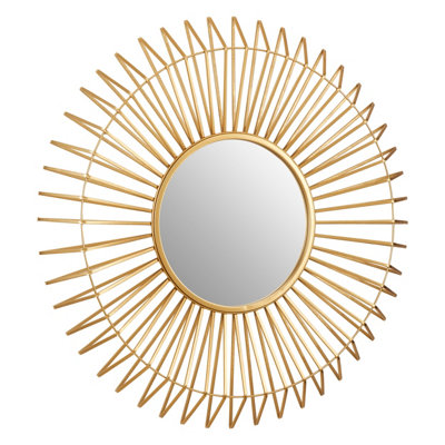 Interiors by Premier Beauly Round Wall Mirror | DIY at B&Q