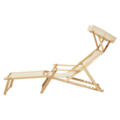 Interiors by Premier Beauport Cream Lounger