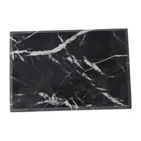 Interiors by Premier Black & Gold Marble Chopping Board, High-Quality Cutting bBoard, Stain-Resistant Gold Marble Board