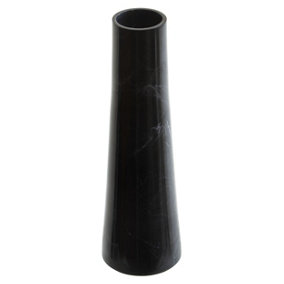 Interiors by Premier Black Marble Tapered Vase,Multi-Functional Large Marble Vase, Easy to Clean Tall Tapered Vase
