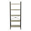 Interiors by Premier Bradbury Five Tier Grey Oak Veneer Ladder Shelf Unit