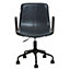 Interiors by Premier Branson Grey Leather Chair