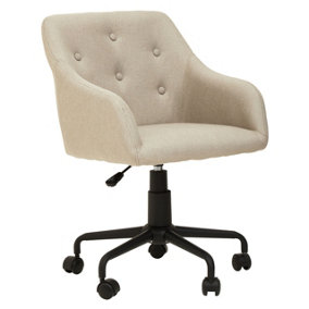 Interiors by Premier Brent Beige And Black Home Office Chair