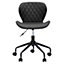 Interiors by Premier Brent Black Armless Home Office Chair