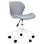 Interiors by Premier Brent Grey And White Home Office Chair