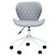 Interiors by Premier Brent Grey And White Home Office Chair