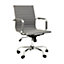 Interiors by Premier Brent Grey Low Back Home Office Chair