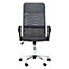 Interiors by Premier Brent Grey Mesh Home Office Chair