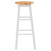 Interiors by Premier Chester Tall White Bar Stool