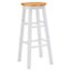Interiors by Premier Chester Tall White Bar Stool