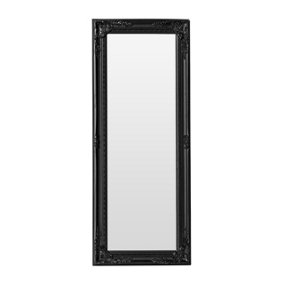 Interiors by Premier Chic Vintage Black Finish Wall Mirror